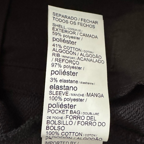 Brand new “Puma”men’s full zippered sweatshirt.Size-L,color-black(multicolor)💚 - Picture 8 of 8